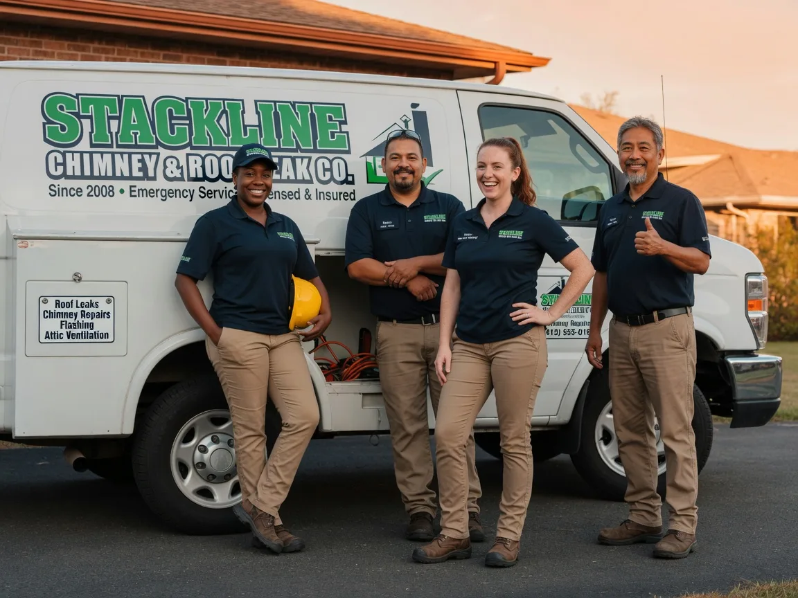 Chimney flashing repair company in Luke, MD